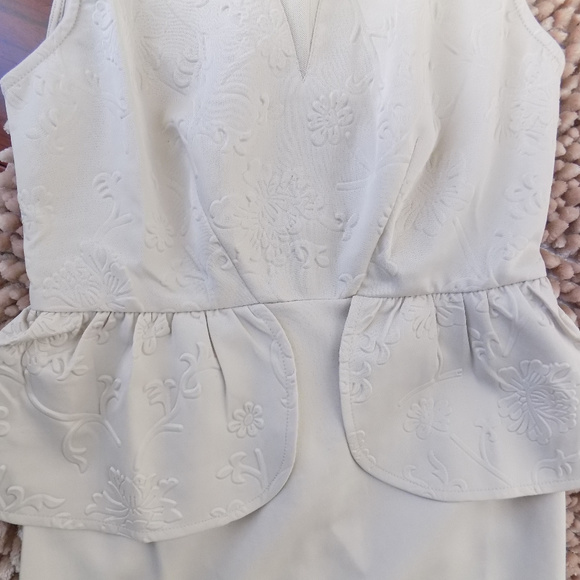 WOW Couture Taupe Dress - Picture 3 of 5